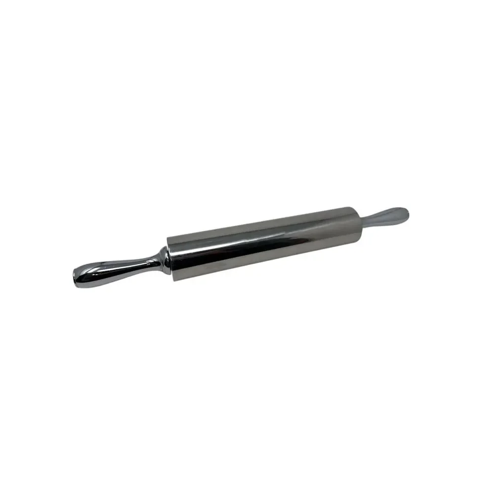 Rolling pin stainless steel metal heavy duty baking